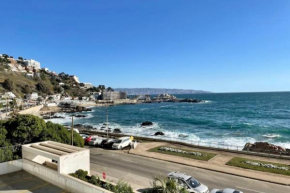 Apartamento en Playa Reñaca Villa del Mar Chile con vista al mar
